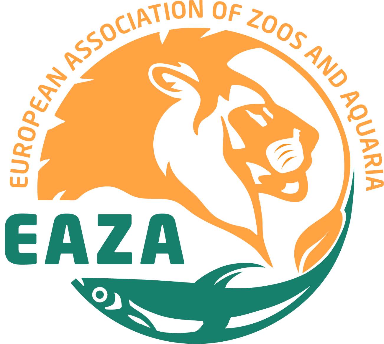eaza transparent logo and text