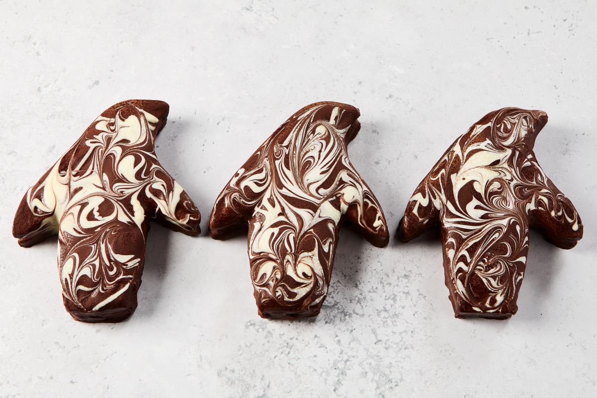 Woman and child visitors looking at the menu at The Gannet restaurant. IMAGE: Rachel Hein May 2024