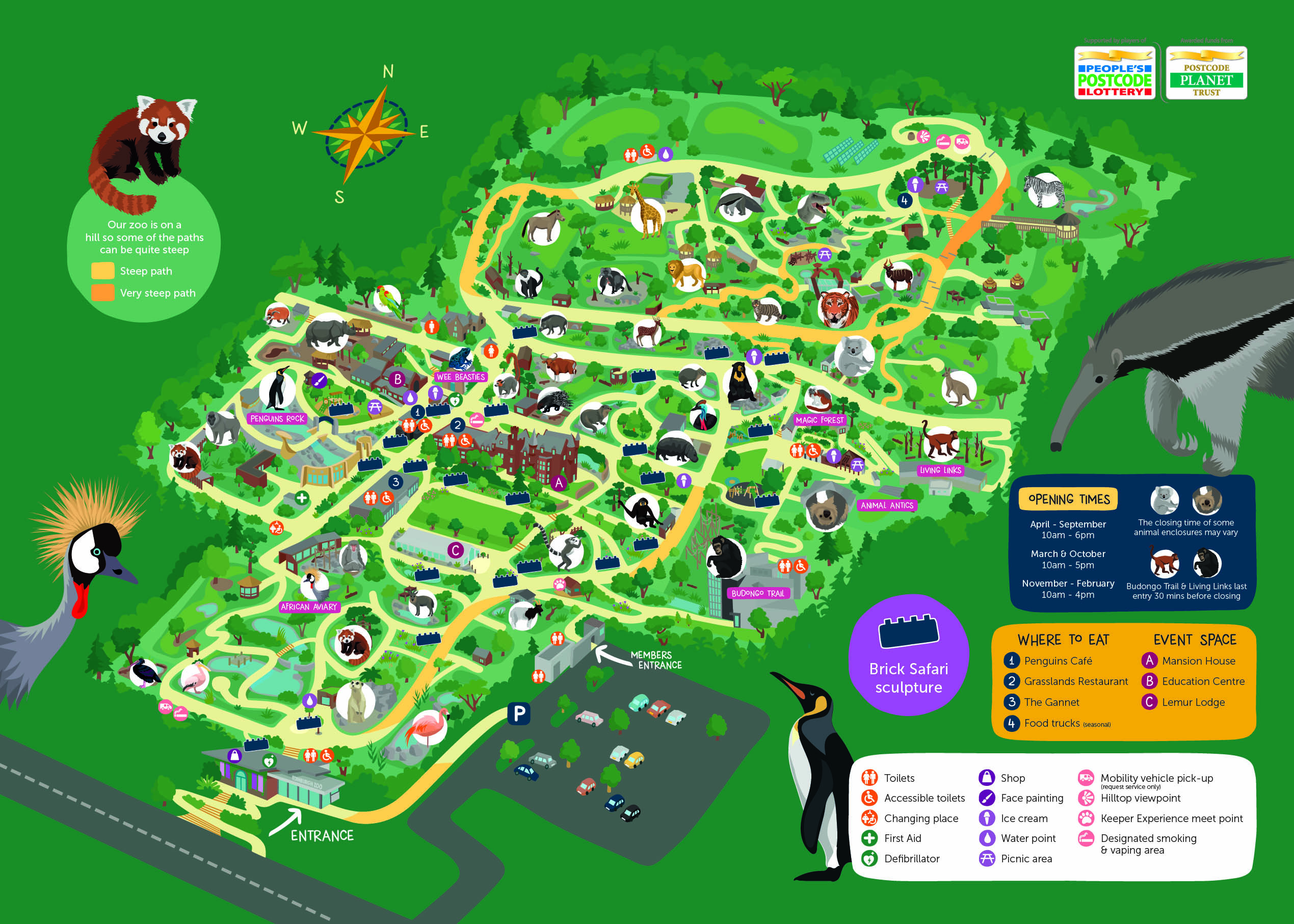 Brick Safari Map IMAGE: Marketing 2024