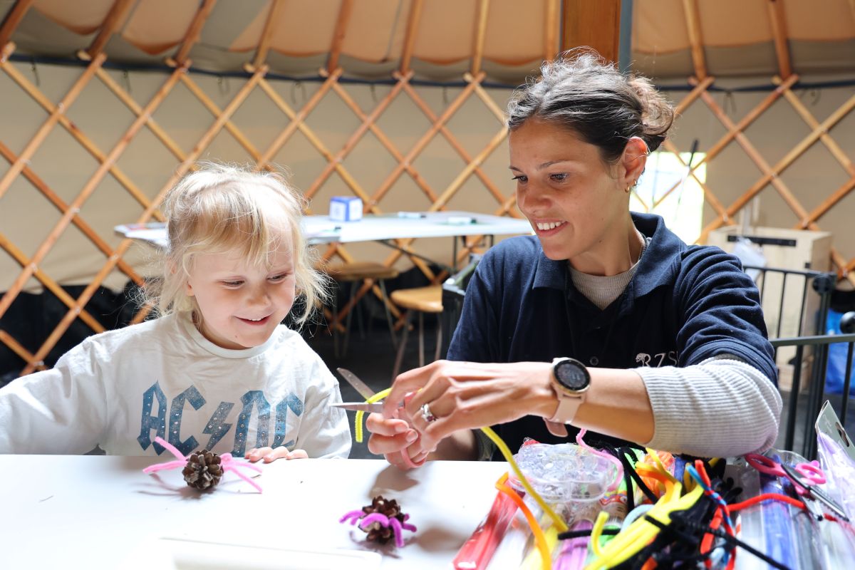 Highland Wildlife Park spring explorers