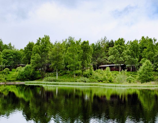 macdonald lochanhully resort lake and forest with lodge