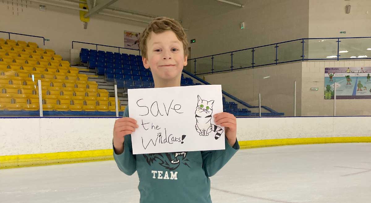 Seven year-old Finnick set himself an incredible target to skate 100 miles in one month to save Scotland's wildcats.
