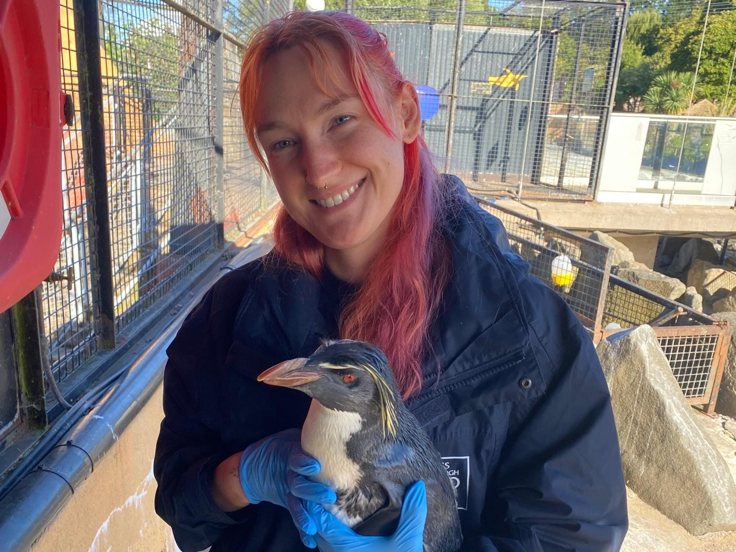 Vet nurse Hannah Brazier 