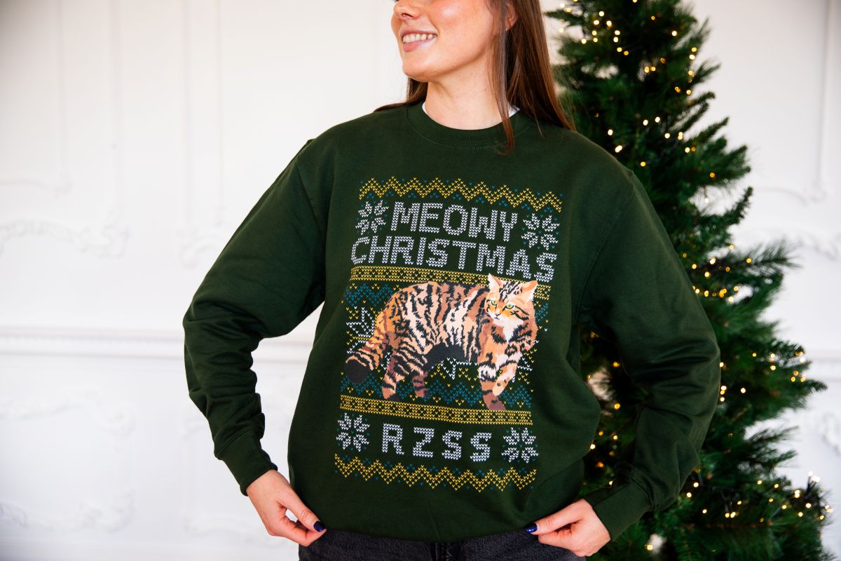 Meowy Christmas RZSS jumper