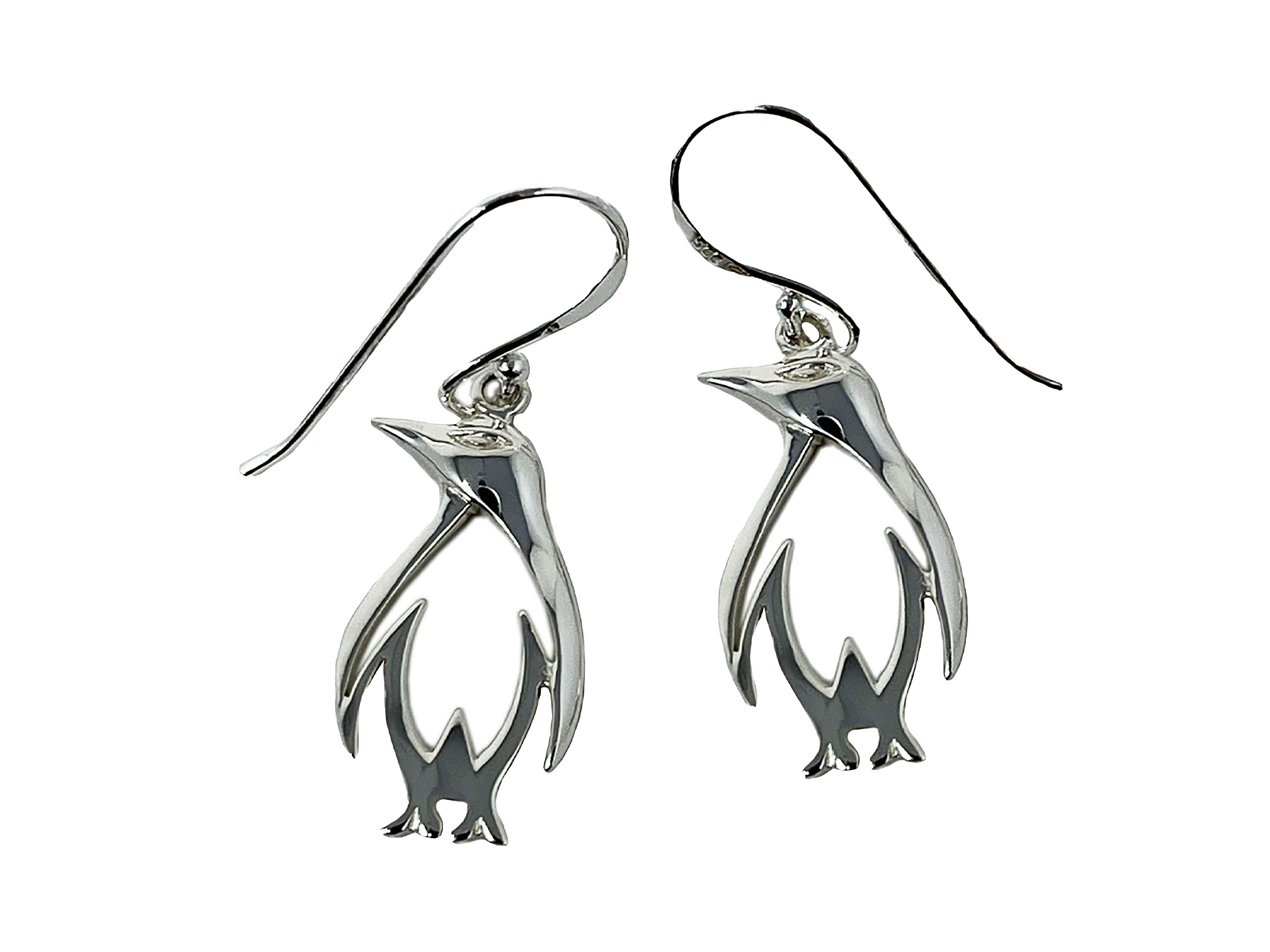 penguin earrings